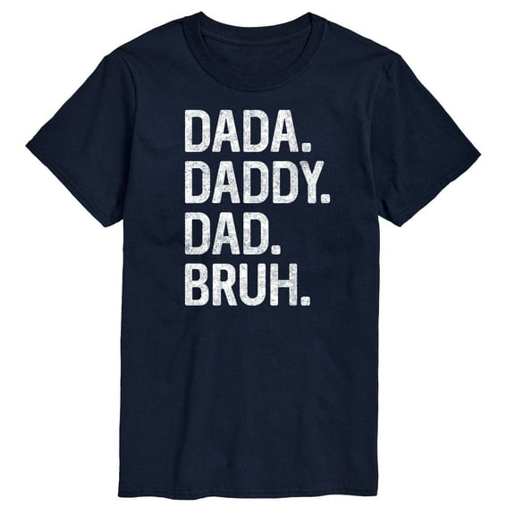 Instant Message - Dada Daddy Dad Bruh - Father's Day Gift - Men's Short Sleeve Graphic T-Shirt