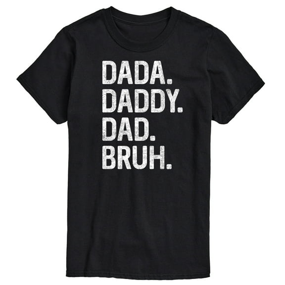 Instant Message - Dada Daddy Dad Bruh - Father's Day Gift - Men's Short Sleeve Graphic T-Shirt