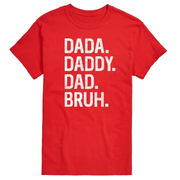 Instant Message - Dada Daddy Dad Bruh - Father's Day Gift - Men's Short Sleeve Graphic T-Shirt
