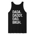 thumbnail image 1 of Instant Message - Dada Daddy Dad Bruh  - Men's Jersey Tank Top, 1 of 6