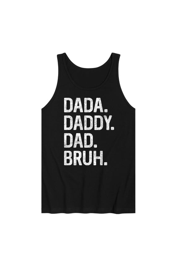 - Dada Daddy Dad Bruh - Men's Jersey Tank Top