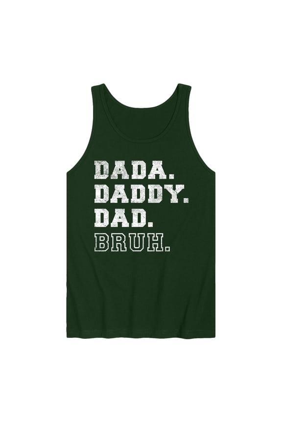 - Dada Daddy Dad Bruh - Men's Sleeveless Graphic Tank