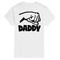 thumbnail image 1 of Instant Message - Daddy And Me Fist Bump - Men's Short Sleeve Graphic T-Shirt, 1 of 6