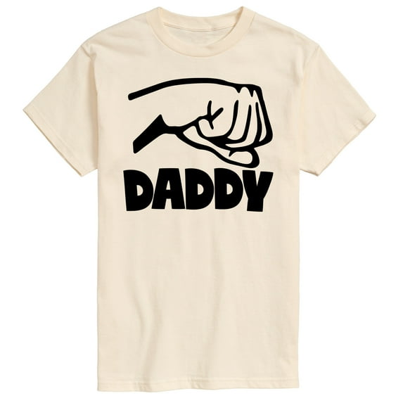 Instant Message - Daddy And Me Fist Bump - Men's Short Sleeve Graphic T-Shirt