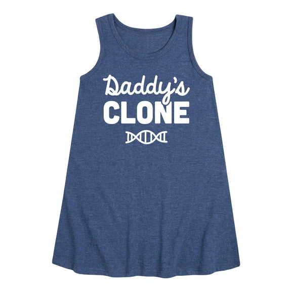 Instant Message - Daddy's Clone - Toddler & Youth Girls A-line Dress