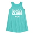 thumbnail image 1 of Instant Message - Daddy's Clone - Toddler & Youth Girls A-line Dress, 1 of 5