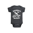 thumbnail image 1 of Instant Message - Daddy's Garage Buddy - Infant Baby One Piece, 1 of 5