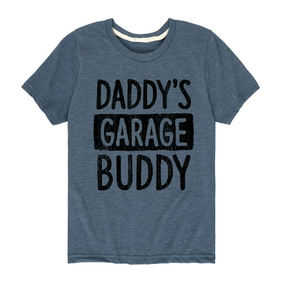 Instant Message - Daddy's Garage Buddy - Toddler Short Sleeve Tee
