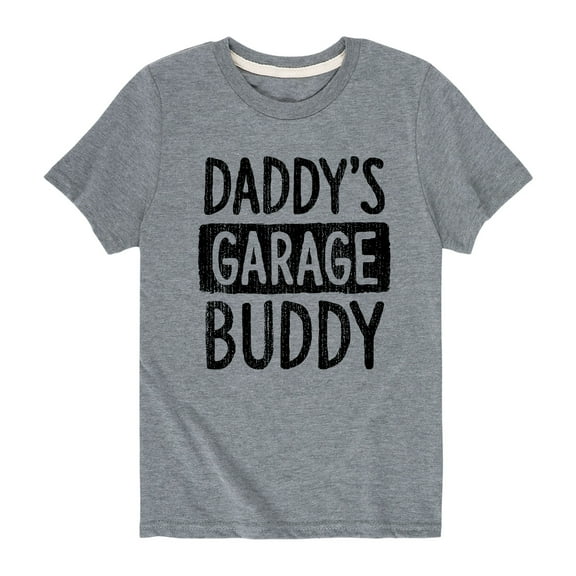 Instant Message - Daddy's Garage Buddy - Toddler Short Sleeve Tee
