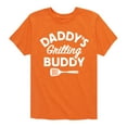 thumbnail image 1 of Instant Message - Daddy's Grilling Buddy - Toddler & Youth Short Sleeve Graphic T-Shirt, 1 of 7