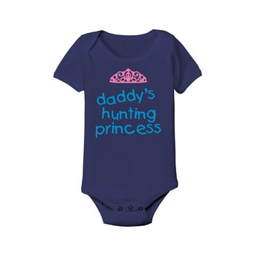 Instant Message - Daddy's Hunting Princess - Infant Baby One Piece
