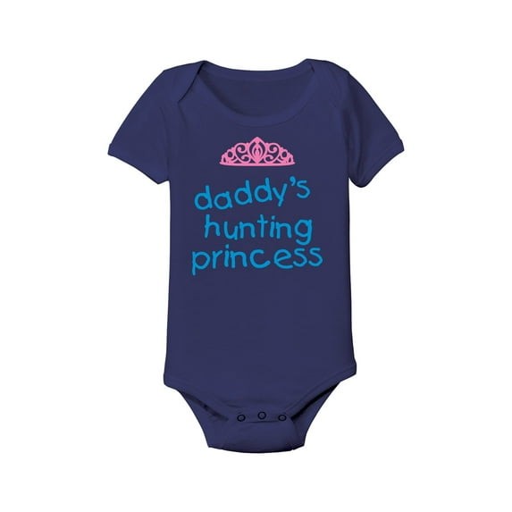 Instant Message - Daddy's Hunting Princess - Infant Baby One Piece