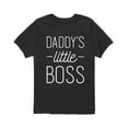 thumbnail image 1 of Instant Message - Daddys Little Boss - Mothers Day Fathers Day Gift Youth Short Sleeve Tee, 1 of 5
