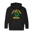 thumbnail image 1 of Instant Message - Dads Against Weed - Men's Pullover Hooded Fleece Sweatshirt, 1 of 7