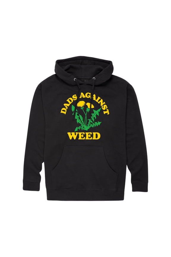 - Dads Against Weed - Men's Pullover Hooded Fleece Sweatshirt