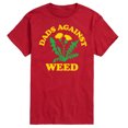 thumbnail image 1 of Instant Message - Dads Against Weed - Men's Short Sleeve Graphic T-Shirt, 1 of 6