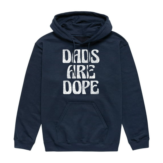 Instant Message - Dads Are Dope - Men's Pullover Hooded Fleece Sweatshirt