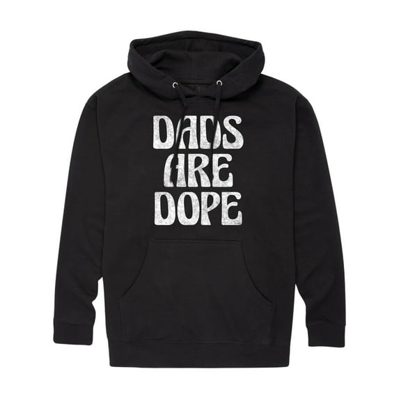 Instant Message - Dads Are Dope - Men's Pullover Hooded Fleece Sweatshirt