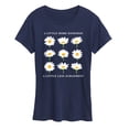 thumbnail image 1 of Instant Message - Daisies A Little More Kindness Women's Short Sleeve Graphic T-Shirt, 1 of 5