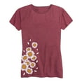 thumbnail image 1 of Instant Message - Daisies - Women's Short Sleeve Graphic T-Shirt, 1 of 5