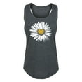 thumbnail image 1 of Instant Message - Daisy Heart - Women's Racerback Tank, 1 of 5