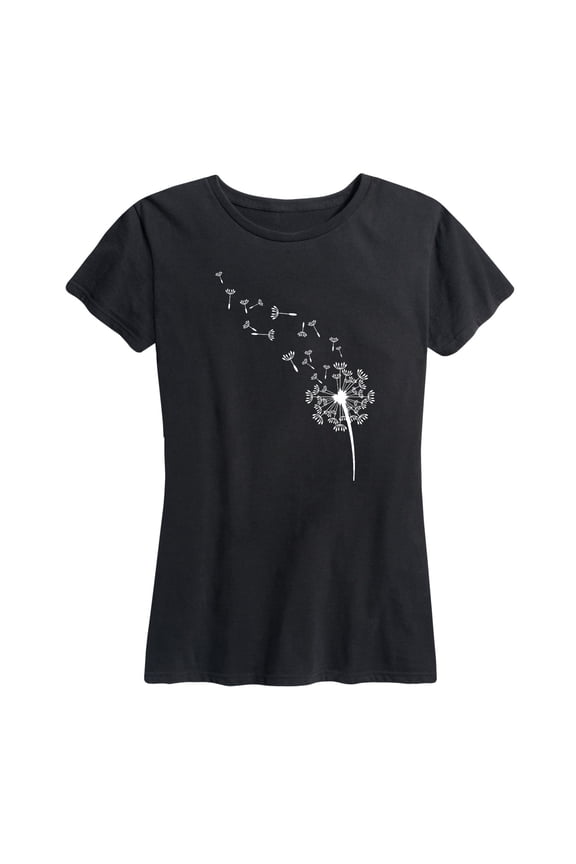- Dandelion Seeds - Women's Short Sleeve Graphic T-Shirt