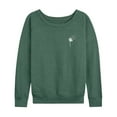 thumbnail image 1 of Instant Message - Dandelion - Women's Lightweight French Terry Long Sleeve Shirt, 1 of 6