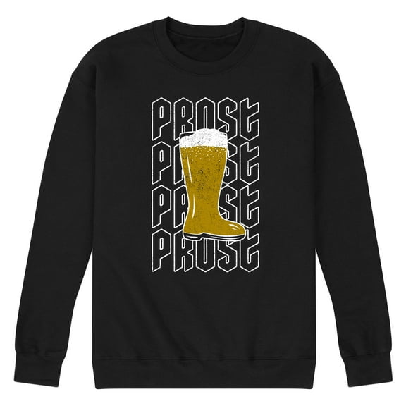 Instant Message - Das Boot Prost - Men's Crew Neck Fleece Pullover