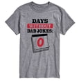 thumbnail image 1 of Instant Message - Days Without Dad Jokes Short Sleeve Graphic T-Shirt, 1 of 5