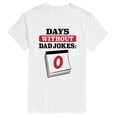 thumbnail image 1 of Instant Message - Days Without Dad Jokes Short Sleeve Graphic T-Shirt, 1 of 5