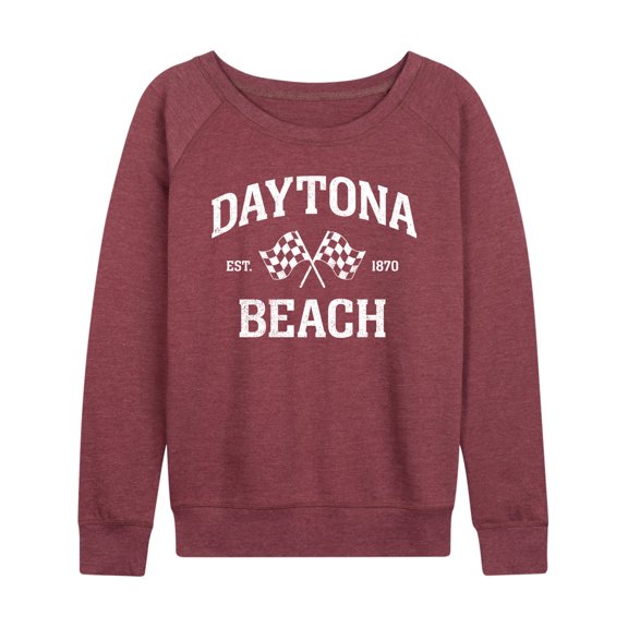Instant Message - Daytona Beach - Women's Lightweight French Terry Long Sleeve Shirt