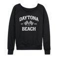 thumbnail image 1 of Instant Message - Daytona Beach - Women's Lightweight French Terry Long Sleeve Shirt, 1 of 6