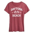 thumbnail image 1 of Instant Message - Daytona Beach -Women's Short Sleeve Graphic T-Shirt, 1 of 6