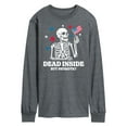 thumbnail image 1 of Instant Message - Dead Inside Patriotic - Men's Long Sleeve T-Shirt, 1 of 6