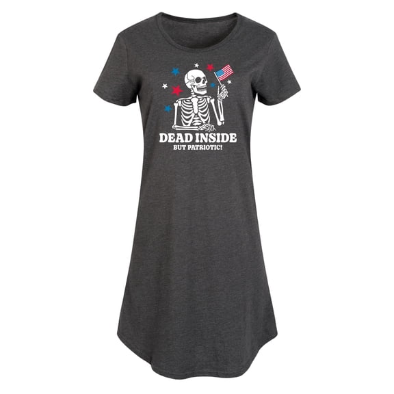 Instant Message - Dead Inside Patriotic - Women's Any Way Dress