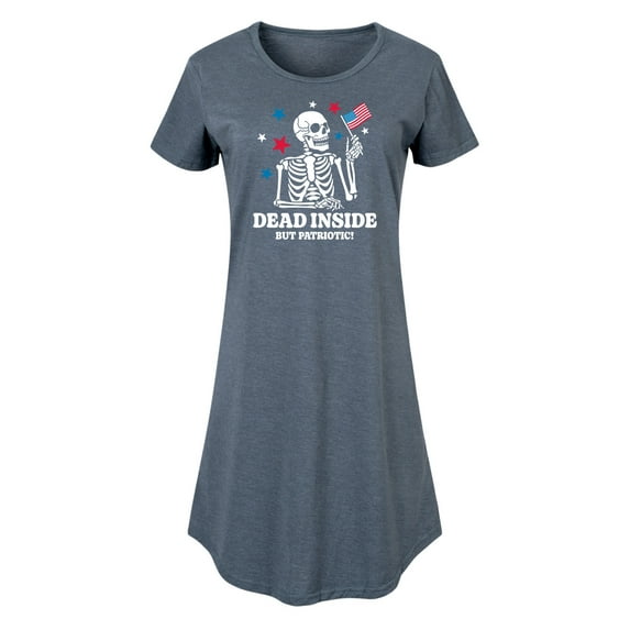 Instant Message - Dead Inside Patriotic - Women's Any Way Dress