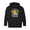 thumbnail image 1 of Instant Message - Dead Serious About Tacos - Men's Pullover Hooded Fleece Sweatshirt, 1 of 6