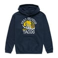 thumbnail image 1 of Instant Message - Dead Serious About Tacos - Men's Pullover Hooded Fleece Sweatshirt, 1 of 5