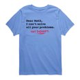 thumbnail image 1 of Instant Message - Dear Math I Cant Solve All Your Problems Short Sleeve Graphic T-Shirt, 1 of 4