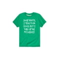 thumbnail image 1 of Instant Message - Dear Santa Tried To Be Good - Youth Short Sleeve Tee, 1 of 5