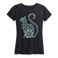thumbnail image 1 of Instant Message - Decorative Cat - Women's Short Sleeve Graphic T-shirt, 1 of 5