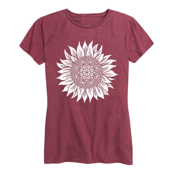 Instant Message - Decorative Daisy - Women's Short Sleeve Graphic T-shirt
