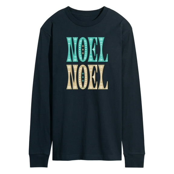 Instant Message - Decorative Noel - Men's Long Sleeve Graphic T-Shirt