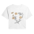 thumbnail image 1 of Instant Message - Delicate Balance Cropped Graphic T-Shirt, 1 of 6