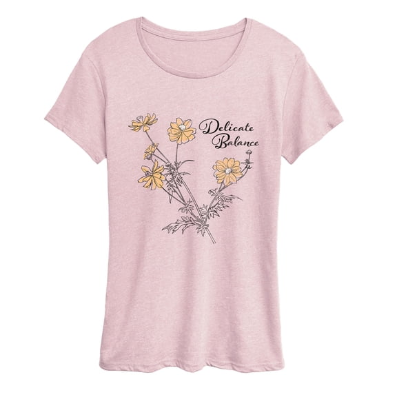 Instant Message - Delicate Balance - Women's Short Sleeve Graphic T-Shirt