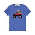 thumbnail image 1 of Instant Message - Delivering Football - Youth Short Sleeve Tee, 1 of 5