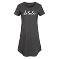 thumbnail image 1 of Instant Message - Delulu Cursive - Women's Any Way Dress, 1 of 7
