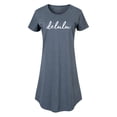thumbnail image 1 of Instant Message - Delulu Cursive - Women's Any Way Dress, 1 of 6