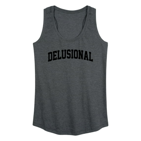 Instant Message - Delusional - Women's Racerback Tank Top