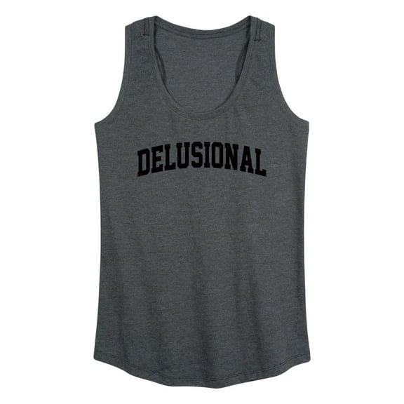 Instant Message - Delusional - Women's Racerback Tank Top